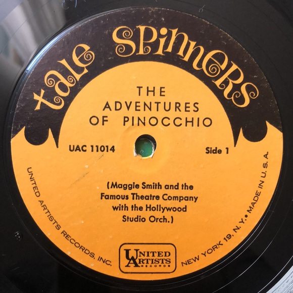Tale Spinners The Adventures Of Pinocchio Vinyl Lp - Picture 2 of 6